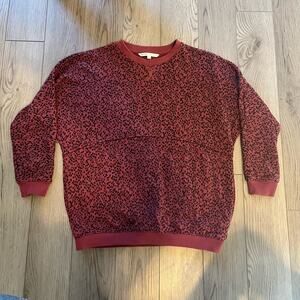 Hatch maternity leopard print sweater